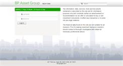 Desktop Screenshot of bpasset.com
