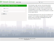 Tablet Screenshot of bpasset.com